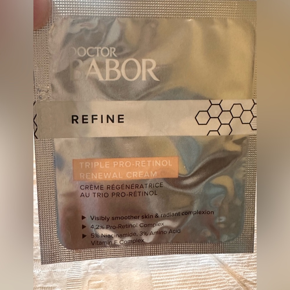 Doctor Babor triple Triple Pro-Retinol Renewal cream Sample